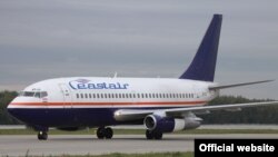 Самолет с логотипом авиакомпании "Ист Эйр"