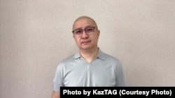 ҚазТАГ агенттігінің бас редакторы Әмір Хасенов (ҚазТАГ фотосы).