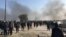 At least one police officer was killed by stone-throwing demonstrators and more than 80 police were injured in the November 25 clashes.