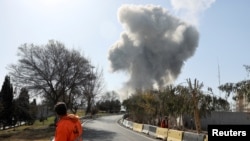 O explozie în urma atacurilor asupra Teheranului. 5 martie 2026.