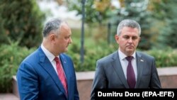 Igor Dodon și Vadim Krasnoselski, 29 octombrie 2019