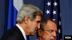 جان کری و سرگئی لاوروف