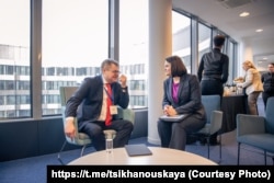 Віктар Бабарыка і Сьвятлана Ціханоўская