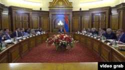 Արտապատկերում Անվտանգության խորհրդի քարտուղարի խոսնակի հրապարակած տեսանյութից