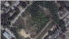 Terenul stadionului demolat, văzut pe GoogleEarth