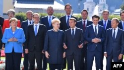 Participanți la reuniunea informală a UE, 20 septembrie 2018