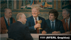 Коллаж: Путин, Трамп, Эрдоган, Блэр, Милей