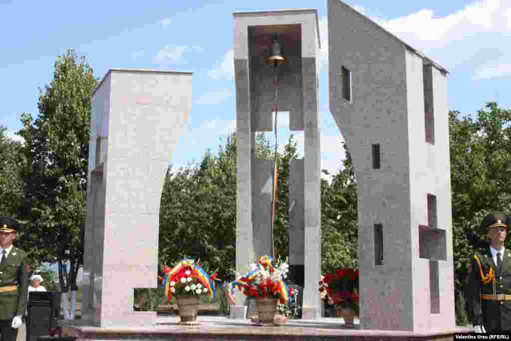 Monumentul dezvelit la Cocieri