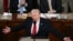 US President Donald Trump delivers the State of the Union address in the House Chamber of the US Capitol in Washington, DC, on February 24, 2026. (Photo by Brendan SMIALOWSKI / AFP)
