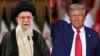دونالد ترمپ و علی خامنه‌ای