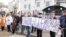 Пікет проти окупації Криму в Києві