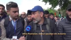Pashinian: „Poliția trebuie să apere poporul armean, nu pe Sarkisian”