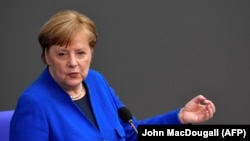 Германия канцлері Ангела Меркель. 