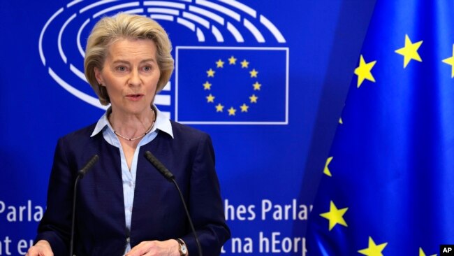 Presidentja e Komisionit Evropian, Ursula von der Leyen.