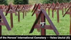 Romania - Cimitirul Internațional al Eroilor din Valea Uzului