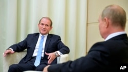 Медведчук на встрече с Владимиром Путиным