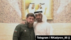 Глава Чечни Рамзан Кадыров и призедент ОАЭ Мухаммад ибн Заид Аль Нахайян