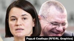 Сьвятлана Ціханоўская, Віктар Бабарыка. Каляж