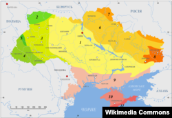 Геологічна карта України. Український кристалічний щит