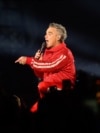 English singer-songwriter Robbie Williams in Bulgaria