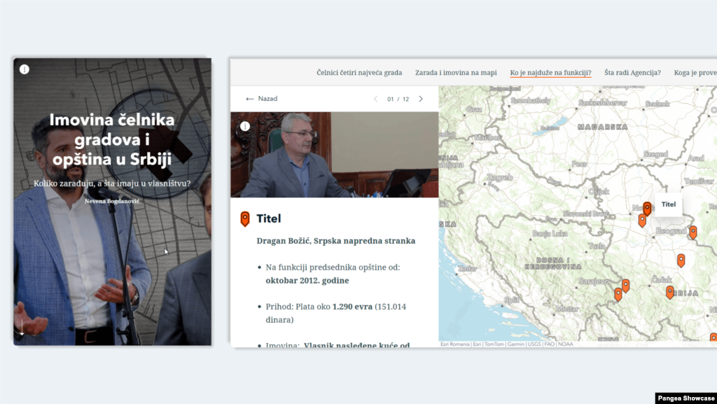 A dynamic infographic page that is a custom microsite.