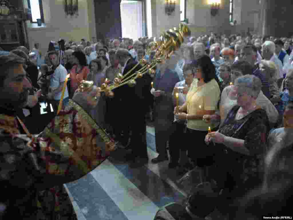 Obeležavanje 16. godišnjice stradanja Srba u 'Oluji', Beograd, 4. avgust 2011, Foto: Vesna Anđić