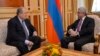 Armenia - President Serzh Sarkisian (R) meets with Armenian Ambassador to Britain Armen Sarkissian in Yerevan, 19Jan2018. 