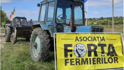Moldova, A collage of photos from the farmers' protest in Falesti, September 28, 2026