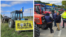 Colaj din imagini de la protestul agricultorilor la Fălești, 28 septembrie 2026