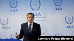 Атомдук энергия боюнча эл аралык агенттиктин (МАГАТЭ) башчысы Рафаэл Гросси. Вена, 13-сентябрь 2021-жыл