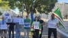 Нохчийчуьра мухIажарш Германино Оьрсийчоьне дIабаларна дуьхьал нохчийн диаспоран векалша хIоттийна митинг