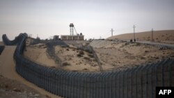 Египетско-израильская граница.