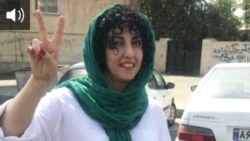 Лауреат Нобелевской премии мира Наргес Мохаммади 