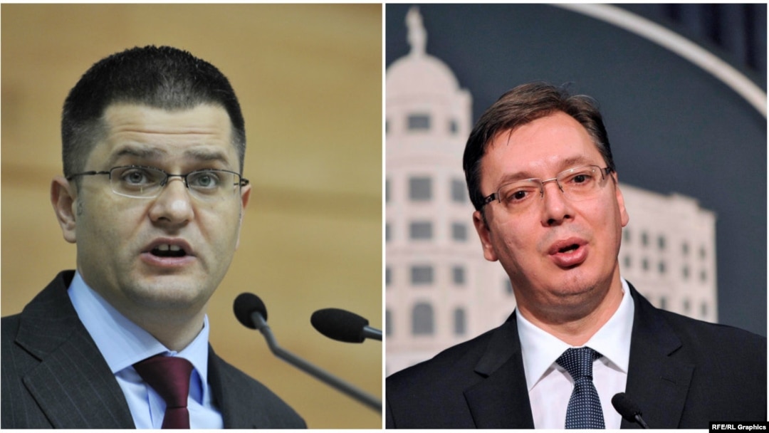 Vuk Jeremic i Aleksandar Vučić
