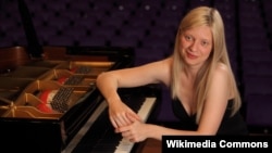 Pianista de muzică clasică Valentina Lisitsa (foto de arhivă)