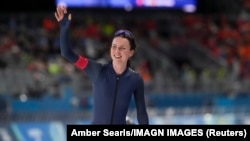 Марына Зуева пасьля выступленьня ў Міляне. 12 лютага 2026