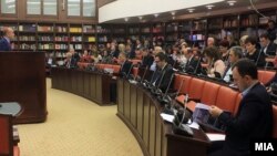 Архивска фотографија: Седница на собраниската Комисија за финансирање и буџет