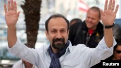Asghar Farhadi Fransada Kann festivalında.