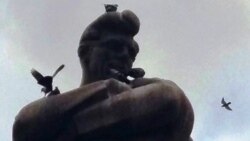 Çiçək Məmmədova: 'Səhər-səhər təmizləyirlər, axşam quşlar gəlib heykəllərin üstündə oturur'