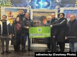 У Барысаве на прэм’еру прыйшлі прадстаўнікі прадпрыемства «Барысаўдрэў»