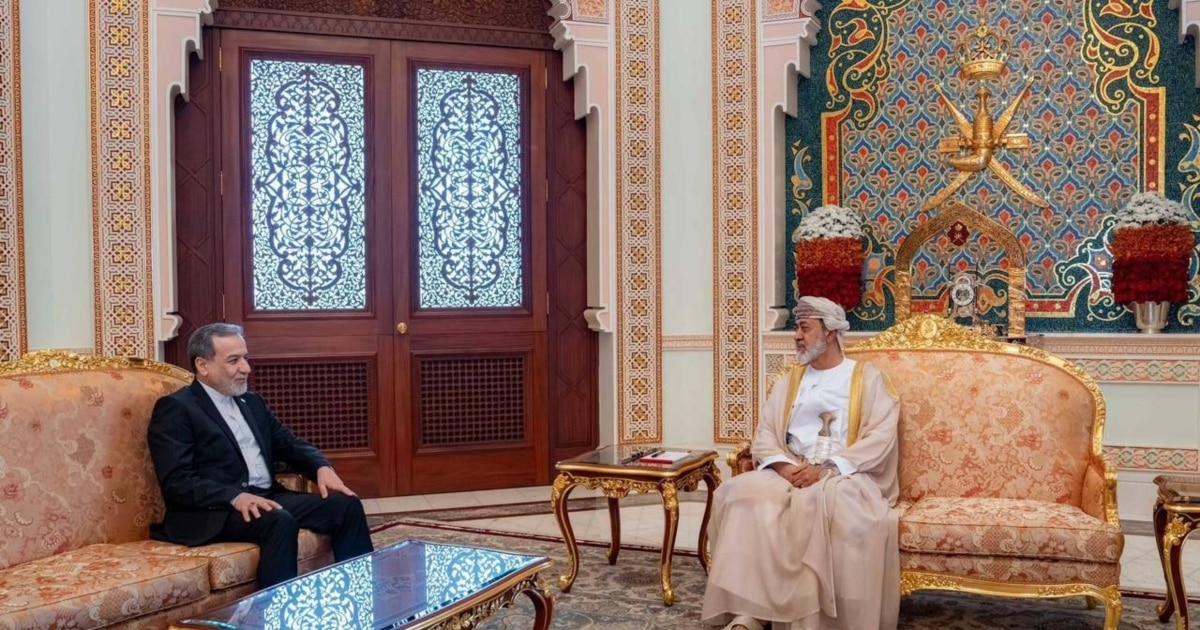 აბას არაყჩი ომანის სულთანს შეხვდა, მოსკოვში ჩასვლას გეგმავს