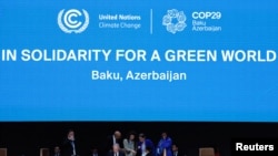 Zatvaranje plenarne sjednice na konferenciji COP29 u Azerbejdžanu 24. novembra 2023.