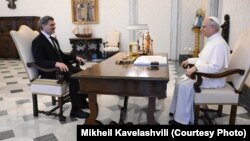 მიხეილ ყაველაშვილი და ლეო XIV