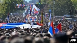 Varrimi i të dënuarit për gjenocid, Ratko Mlladiq, në Beograd, 7 shtator 2026.