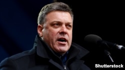 Голова політичної партії «Всеукраїнське об’єднання «Свобода» Олег Тягнибок