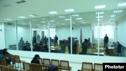 Armenia - The trial of opposition leader Zhirayr Sefilian and other men accused of plotting an armed revolt in Yerevan, 19 Januay 2018.