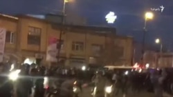 اعتراض در زنجان، چهارراه انقلاب