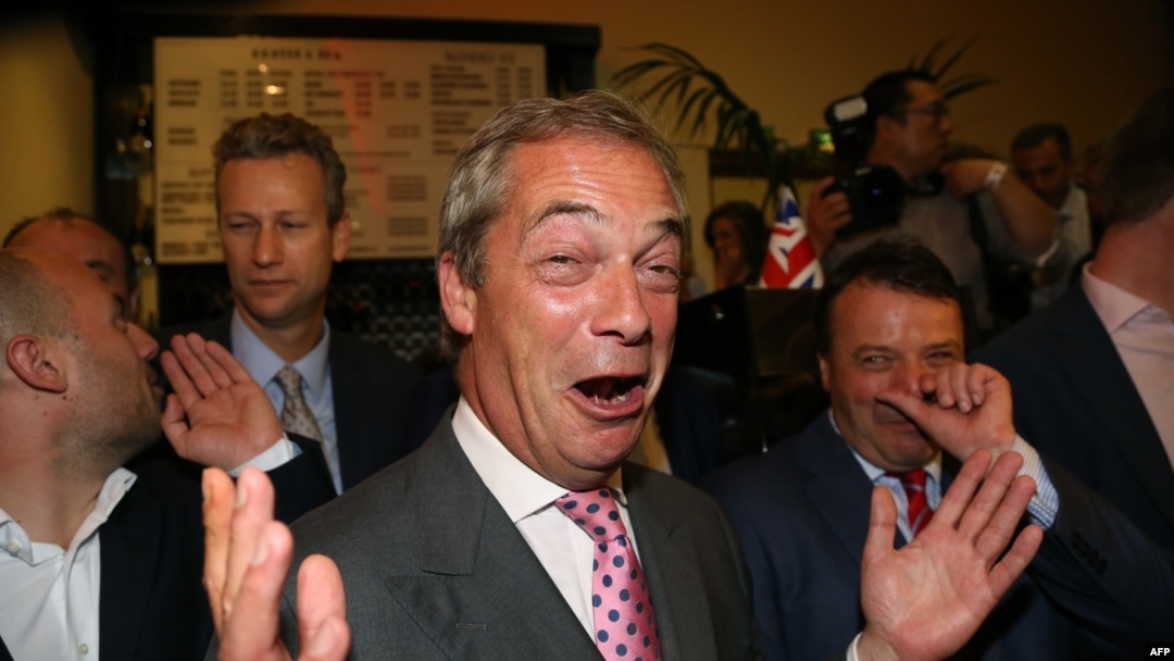 Nigel Farage, lider desničarskog UKIP 