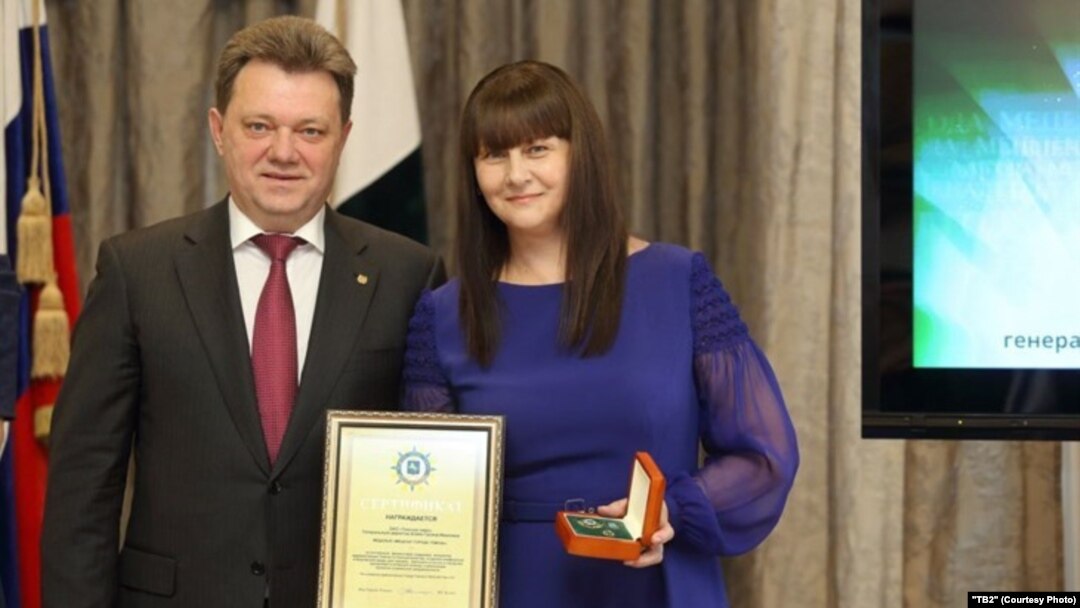 When Ivan Klyain (left) became mayor in 2013, his wife, Galina (right), took over management of the brewery.
