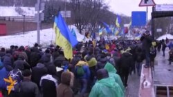 Активісти Євромайдану мітингували біля «1+1»